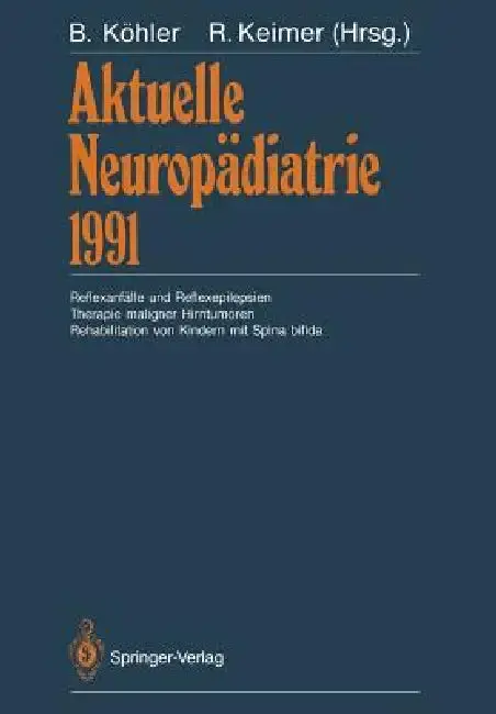 Cover of Aktuelle Neuropädiatrie 1991