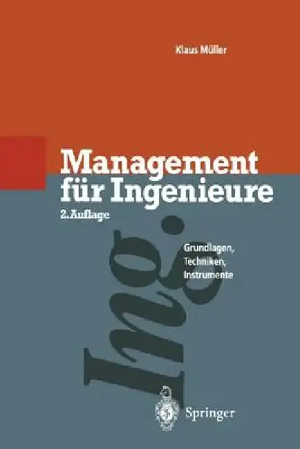 Cover of Management Für Ingenieure