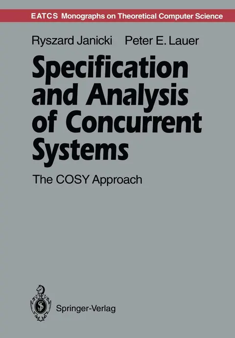 Cover of Specification and Analysis of Concurrent Systems