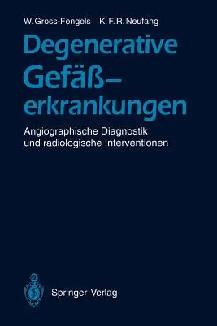 Cover of Degenerative Gefäßerkrankungen