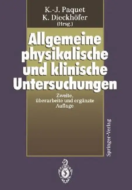 Cover of Allgemeine Physikalische Und Klinische Untersuchungen