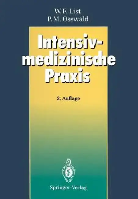 Cover of Intensivmedizinische PRAXIS
