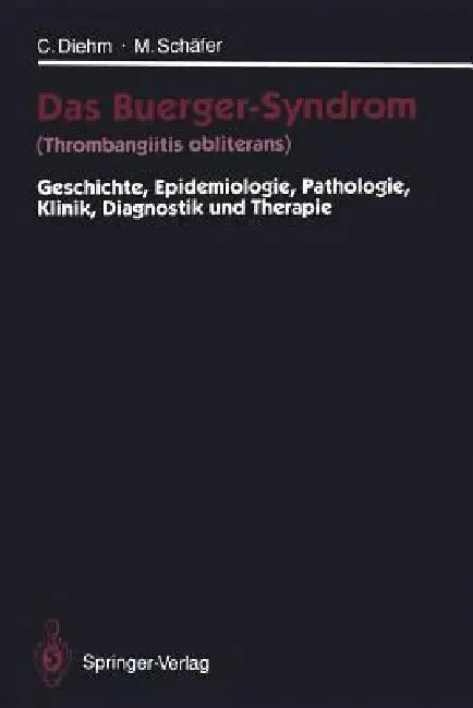 Cover of Das Buerger-Syndrom (Thrombangiitis Obliterans)