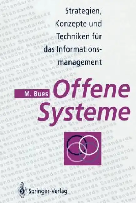 Cover of Offene Systeme