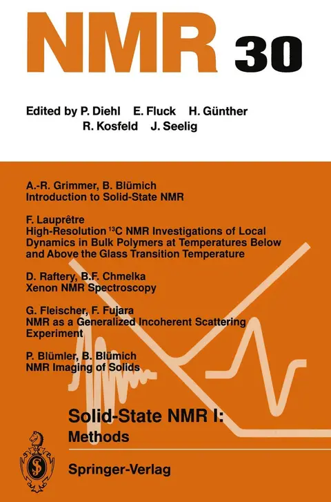 Cover of Solid-state Nmr I Methods