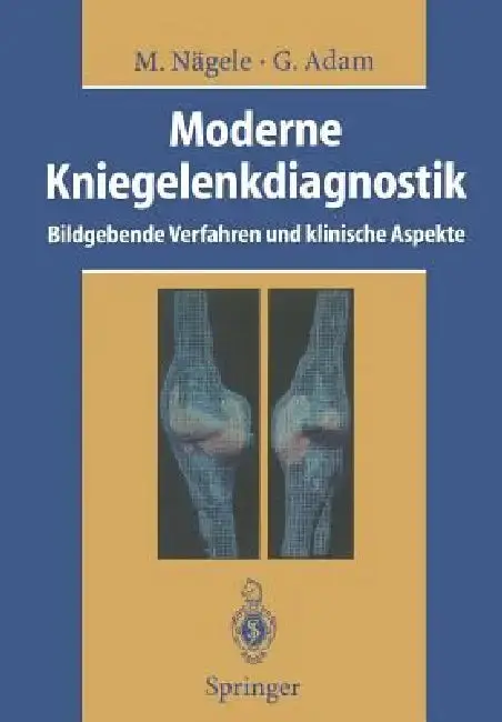 Cover of Moderne Kniegelenkdiagnostik