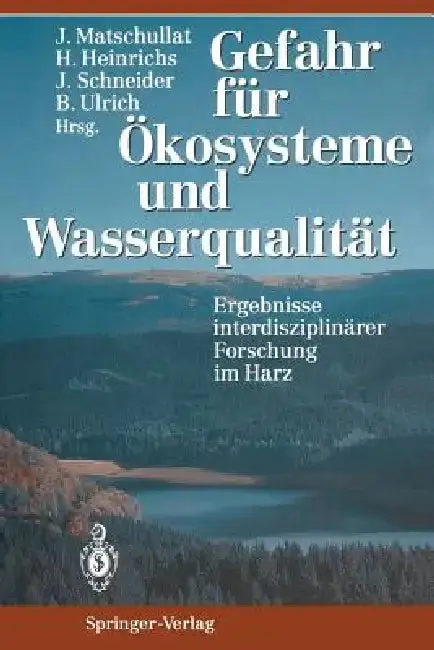 Cover of Gefahr Für Ökosysteme Und Wasserqualität