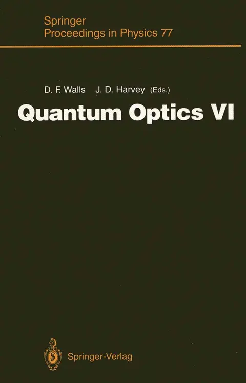 Cover of Quantum Optics VI