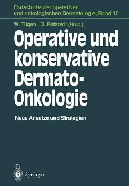 Cover of Operative Und Konservative Dermato-Onkologie