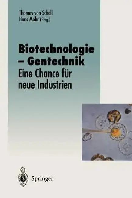 Cover of Biotechnologie -- Gentechnik