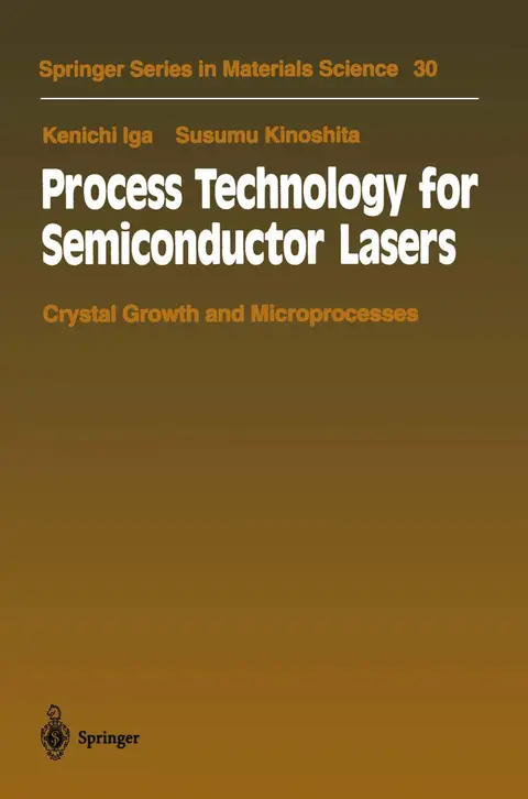 Cover of Process Technology for Semiconductor Lasers