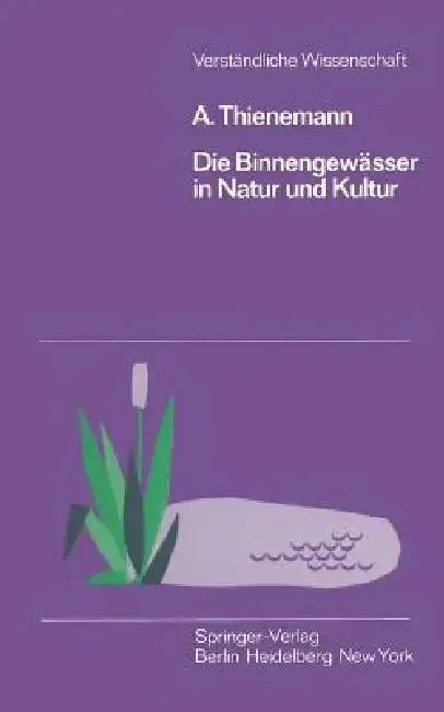Cover of Die Binnengewässer in Natur Und Kultur