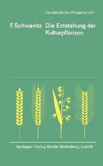 Cover of Die Entstehung Der Kulturpflanzen