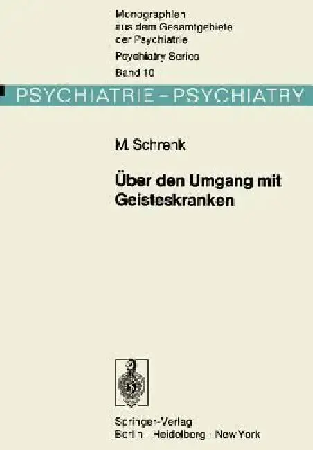 Cover of Über Den Umgang Mit Geisteskranken