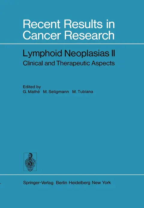 Cover of Lymphoid Neoplasias II