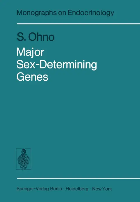 Cover of Major Sex-Determining Genes