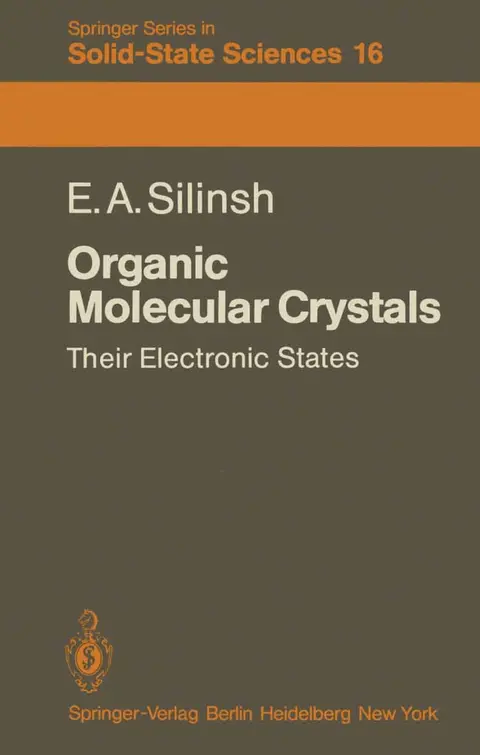 Cover of Organic Molecular Crystals