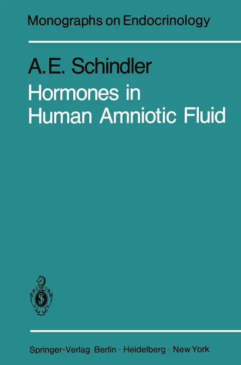 Cover of Hormones in Human Amniotic Fluid
