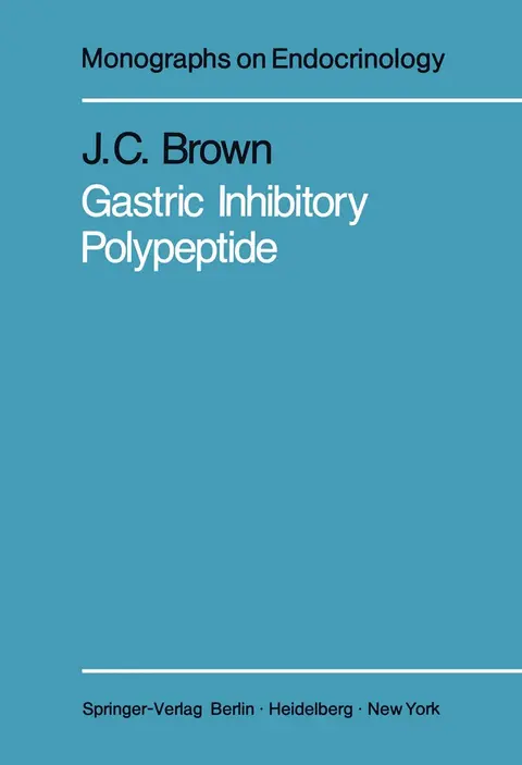 Cover of Gastric Inhibitory Polypeptide