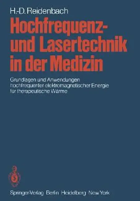 Cover of Hochfrequenz- Und Lasertechnik in Der Medizin