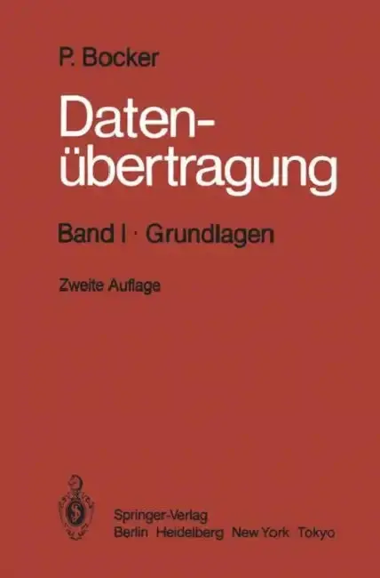 Cover of Datenübertragung Technik Der Daten- Und Textkommunikation
