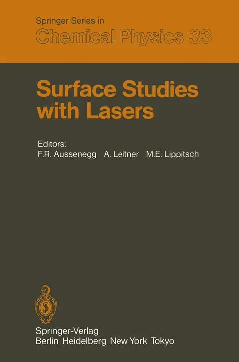 Cover of Surface Studies with Lasers