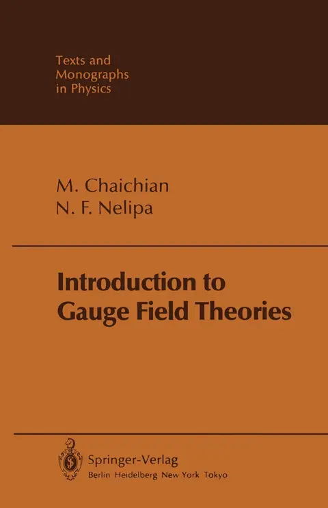 Cover of Introduction to Gauge Field Theories