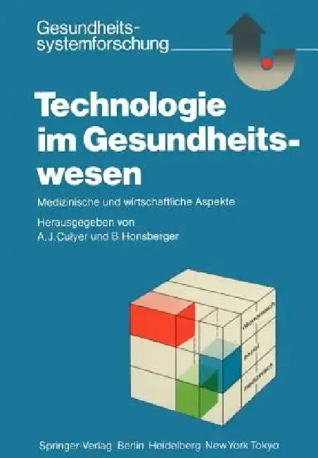 Cover of Technologie Im Gesundheitswesen