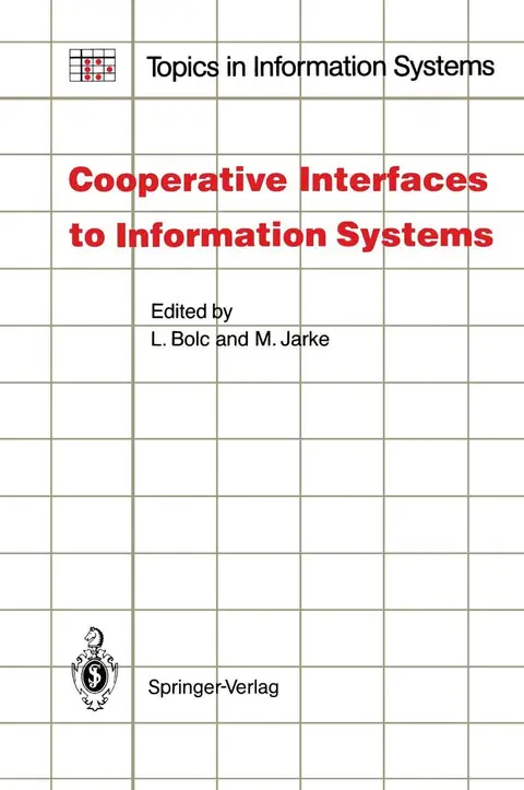 Cover of Cooperative Interfaces to Information Systems