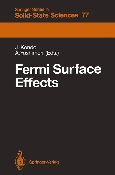 Cover of Fermi Surface Effects
