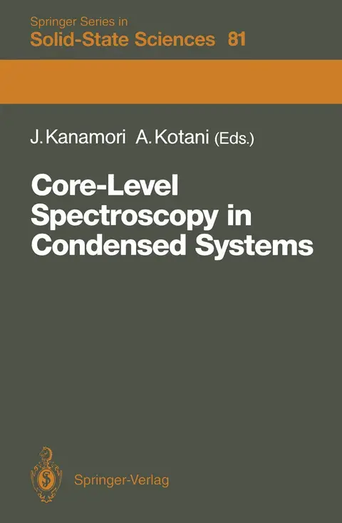Cover of Core-Level Spectroscopy in Condensed Systems