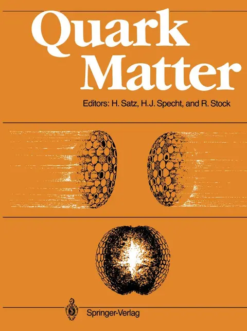 Cover of Quark Matter