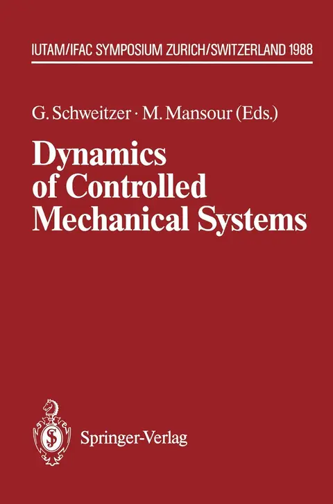 Cover of Dynamics of Controlled Mechanical Systems