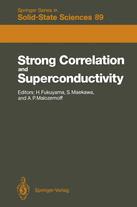 Cover of Strong Correlation and Superconductivity