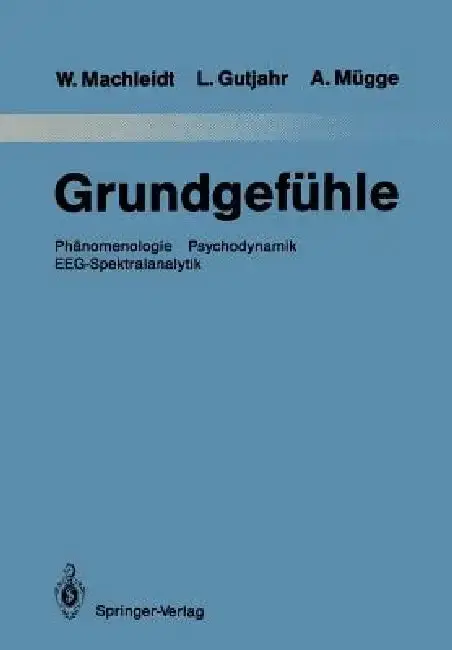 Cover of Grundgefühle