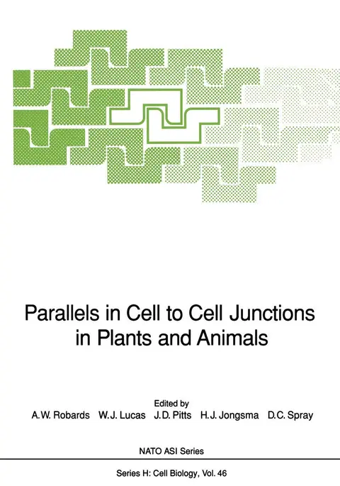Cover of Parallels in Cell to Cell Junctions in Plants and Animals