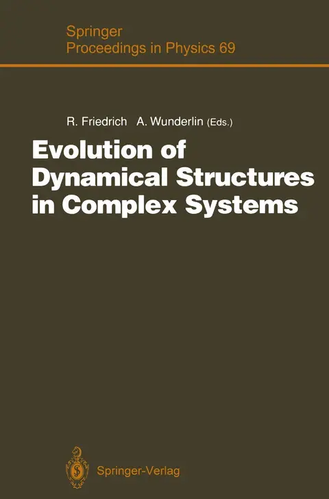 Cover of Evolution of Dynamical Structures in Complex Systems