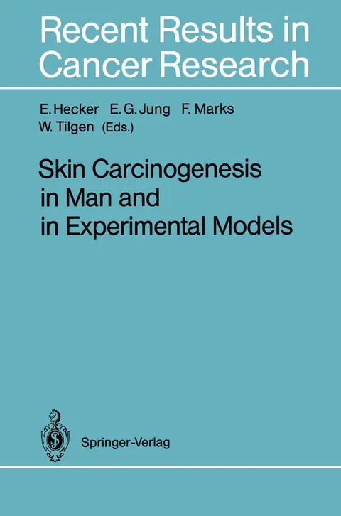 Cover of Skin Carcinogenesis in Man and in Experimental Models