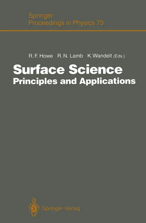 Cover of Surface Science