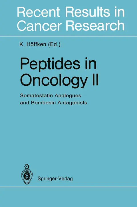 Cover of Peptides in Oncology II