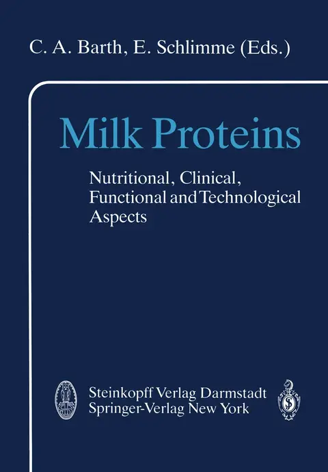 Cover of Milk Proteins