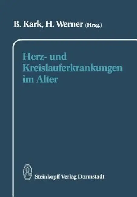 Cover of Herz- Und Kreislauferkrankungen Im Alter