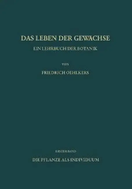 Cover of Ein Lehrbuch Der Botanik