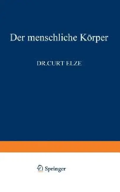 Cover of Der Menschliche Körper