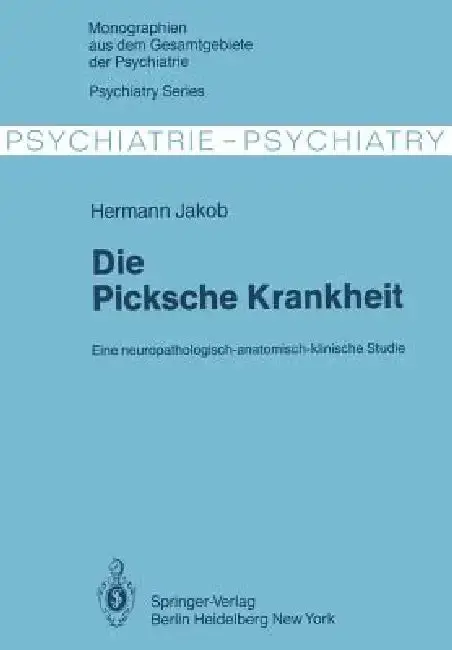 Cover of Die Picksche Krankheit
