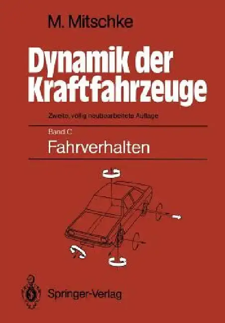 Cover of Dynamik Der Kraftfahrzeuge