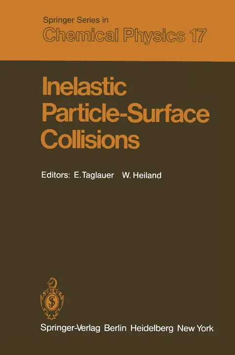 Cover of Inelastic Particle-Surface Collisions