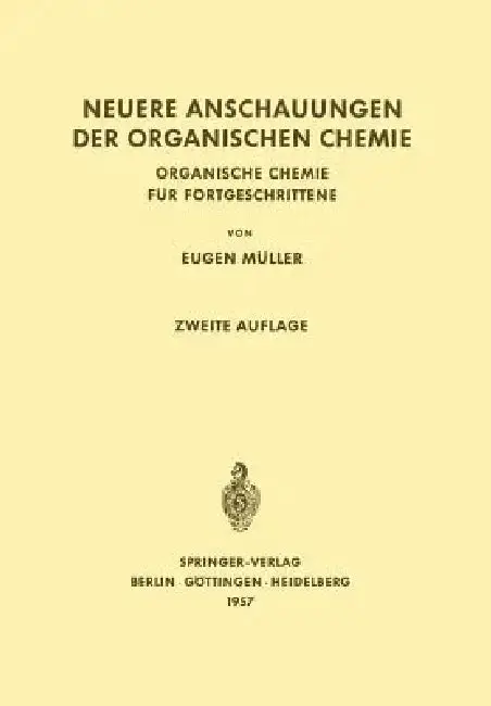 Cover of Neuere Anschauungen Der Organischen Chemie
