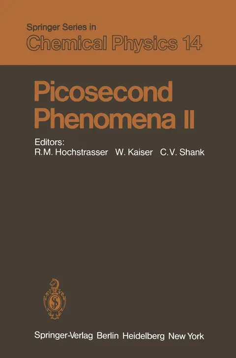 Cover of Picosecond Phenomena II