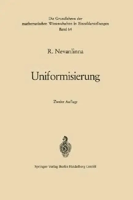 Cover of Uniformisierung